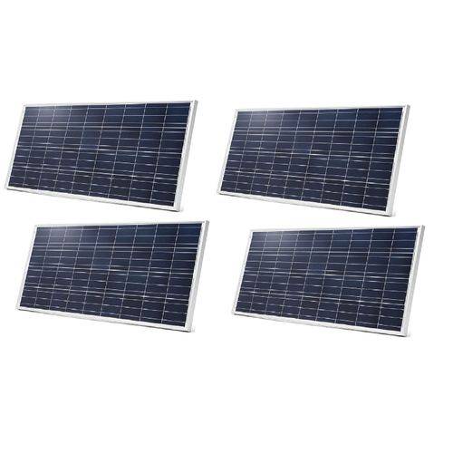 Painel Solar 50w 18v Placa Energia Solar KIT 4 Unidades - YDTECH
