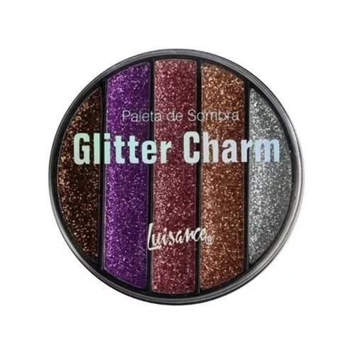 Paleta de Sombras Glitter Charm Luisance L6059 - Cor a
