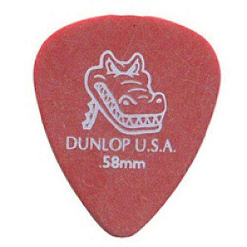 Palheta Dunlop Gator Grip 0.58mm