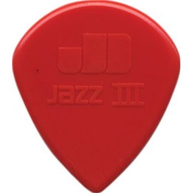 Palheta Dunlop Jazz III Vermelha - Unidade
