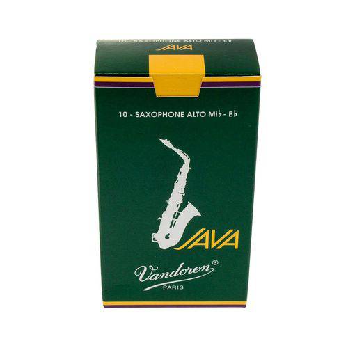 Palheta para Saxofone Alto Vandoren Java #2 1/2 #2110-160-12-U