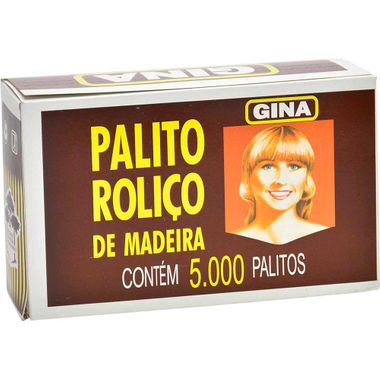 Palito Gina 107 5000un Cx. C/ 10 Est.