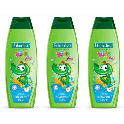 Palmolive Kids Cachos Shampoo Infantil 350ml (kit C/03)