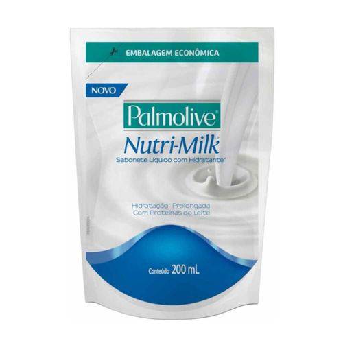 Palmolive Nutrimilk Sabonete Líquido Refil 200ml