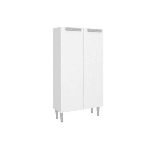 Paneleiro com 2 Portas 80X149 Branco - Branco Lacca Alto Brilho Art In Móveis - Mia Coccina