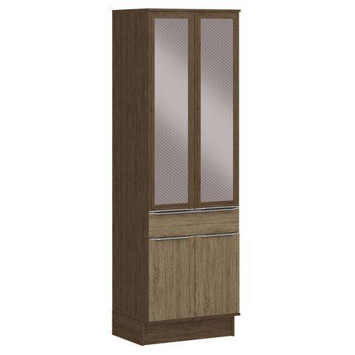 Paneleiro Decibal Lis 4038R 70Cm 4 Portas - Cedro/Wood