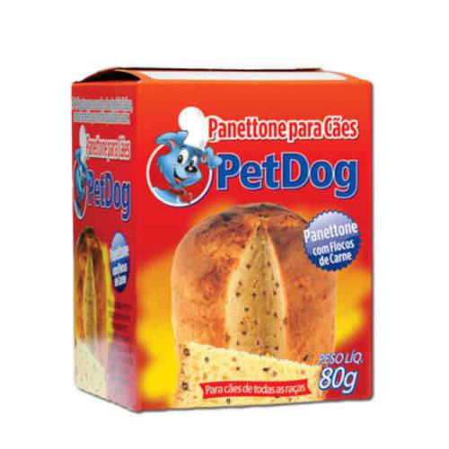 Panettone com Flocos de Carne para Cães Pet Dog - 80g