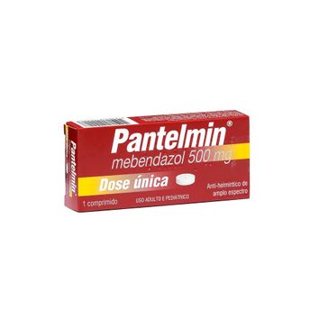 Pantelmin Janssen 500mg com 1 Comprimido