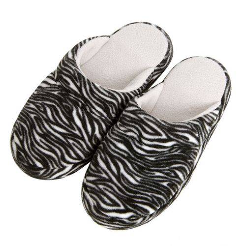 Pantufa PUFF Comfort Zebra