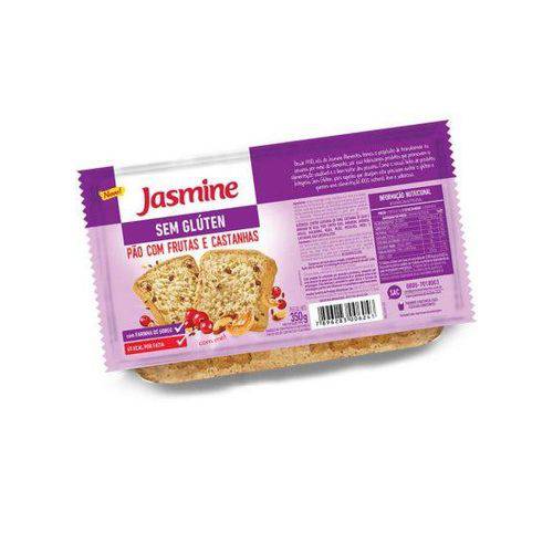 Pão com Frutas e Castanhas - Jasmine - Sem Glúten - 350g