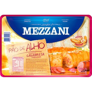 Pão de Alho com Calabresa Mezzani 310g