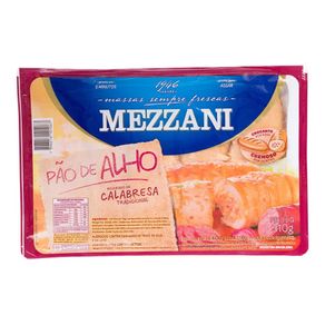 Pão de Alho Sabor Calabresa Mezzani 310g