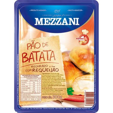 Pão de Batata Mezzani 300g