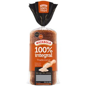 Pão de Forma 100% Integral Wickbold 400g