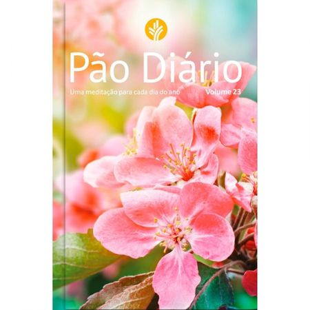 Pão Diário - Volume 23, Edição 2020 Capa Feminina (Flores)
