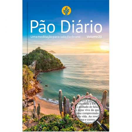Pão Diário Volume 23, Edição 2019 - Letra Gigante