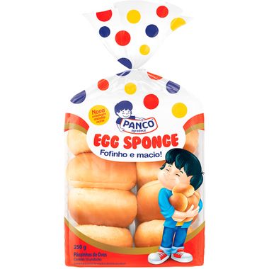 Pão Egg Sponge Panco 250g