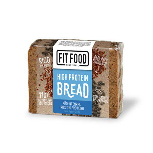 Pão Integral de Proteína - 250g - Fit Food