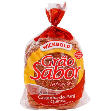 Pão Wickbold Castanha com Quinoa 500g Pão de Forma Wickbold Castanha com Quinoa 500g