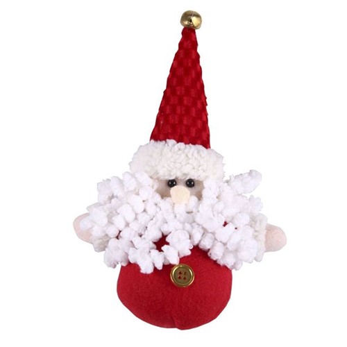 Papai Noel de Pendurar Vermelho Branco 12,7cm Havan Vermelho