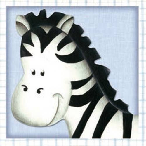 Papel Adesivo Decoupage Zebra Lax-175 - Litocart
