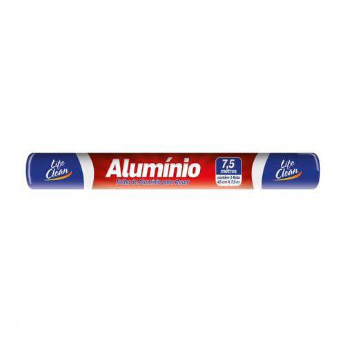 Papel Aluminio Life Clean 7.5m X 30cm Unidade