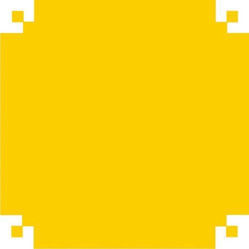 Papel Camurca 40x60cm. Amarelo