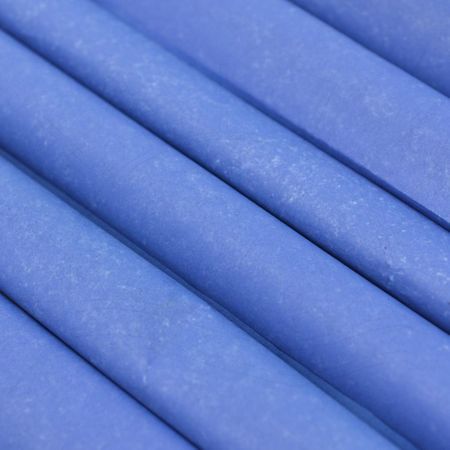 Papel Carbono Glitter - 12 Unid Azul