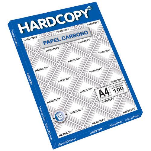 Papel Carbono para Lapis A4 Azul 21 X 29,7 Cm Hardcopy Cx.c/100