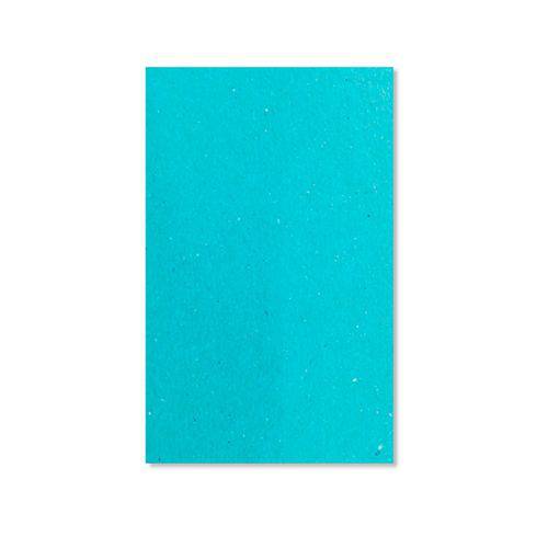 Papel Cartão Color Face RU Holler Reciclado Azul Ciano 30,5 X 30,5CM