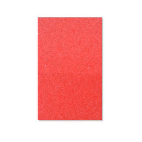 Papel Cartão Color Face RU Holler Reciclado Vermelho 30,5 X 30,5CM