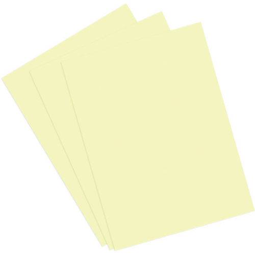 Papel Cartolina Amarelo Escolar 50X66Cm 140G Pct.C/100 Multiverde
