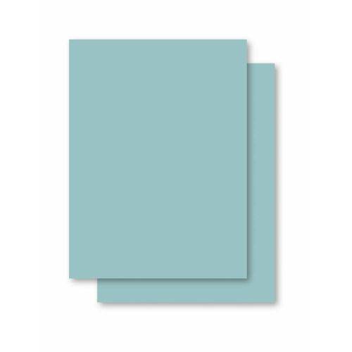 Papel Cartolina Azul Escolar 50x66cm.140grs.