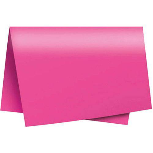 Papel Cartolina Dupla Face Color Set 45x66cm Pink Romitec/plastpark Pct.c/20