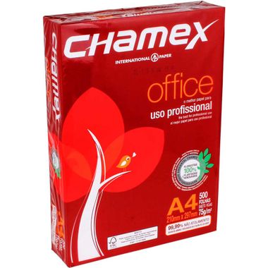 Papel Chamex A4 Laser 75g Pacote 500 Folhas