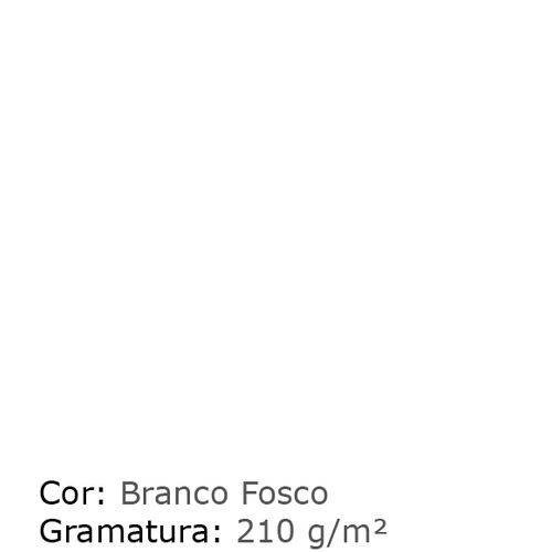 Papel Couche Suzano Fosco 210 G A3+ Branco SM0267
