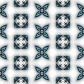 Papel de Parede Adesivo Abstrato Quarto Solteiro Azul Borboletas AB14037