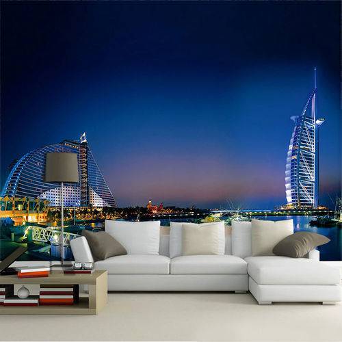 Papel de Parede Cidades Dubai 0004 - Adesivo de Parede 5m