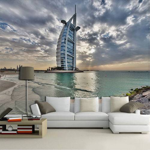 Papel de Parede Cidades Dubai 0005 - Adesivo de Parede 1m