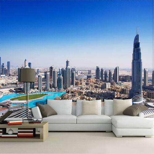 Papel de Parede Cidades Dubai 0007 - Adesivo de Parede 1m