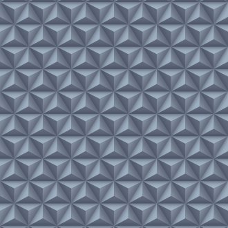Papel de Parede Geométrico 3d Azul Marinho Bobinex - Amecasa