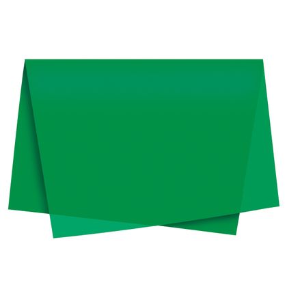 Papel de Seda 49x69cm 3 Folhas Verde - Cromus Cromus