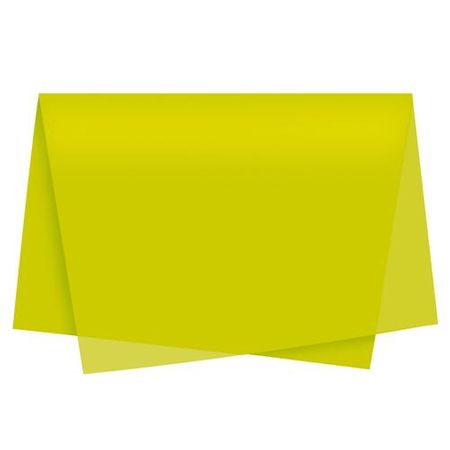 Papel de Seda Amarelo - 10 Unidades