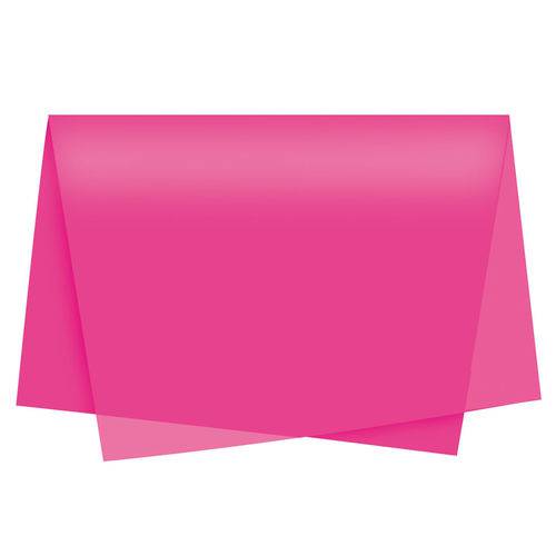 Papel de Seda Cromus 49x69cm C/03 Folhas Pink