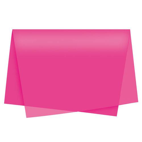 Papel de Seda Cromus 49x69cm Pink C/100 Folhas