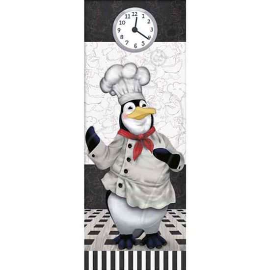 Papel Decoupage Arte Francesa Litoarte AFP-098 25x10cm Pinguim Cozinheiro