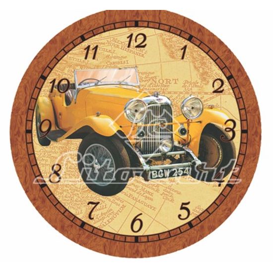 Papel Decoupage Relógio Carro LDR-23 - Litocart