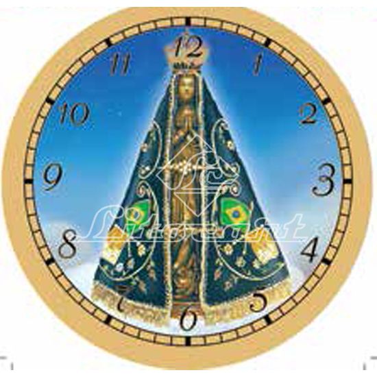 Papel Decoupage Relógio Nossa Senhora Aparecida LDR-39 - Litocart