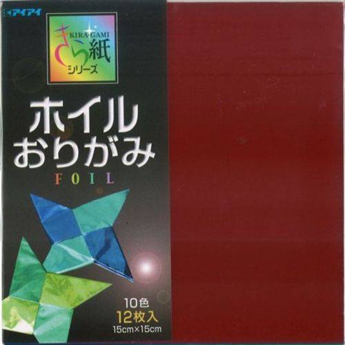 Papel Dobradura Origami Toyo Foil Frente/verso 015 X 015 Cm Eh-1015