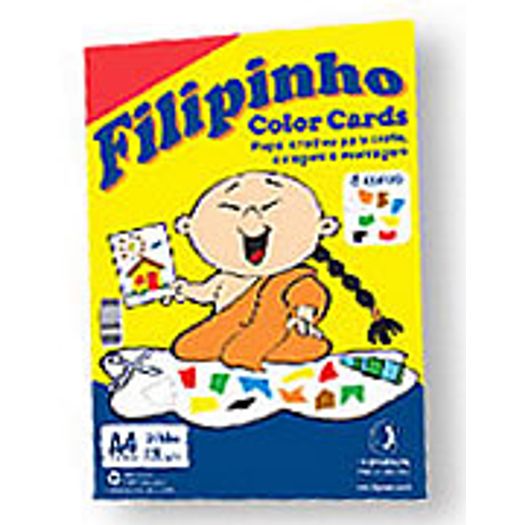 Papel Filipinho Color A4 24f 120g 1775 Filiperson